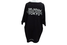 画像をギャラリービューアに読み込む, CHROME HEARTS クロムハーツ OFFWHITE Tokyo Tee オフホワイト 東京限定半袖Tシャツ バックスクロールラベルプリント ブラック 良品 中古 4b000003