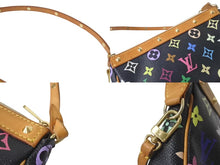 画像をギャラリービューアに読み込む, LOUIS VUITTON ルイヴィトン ポシェットアクセソワール アクセサリーポーチ M92648 モノグラム マルチカラー ブラック 美品 中古 4b000301