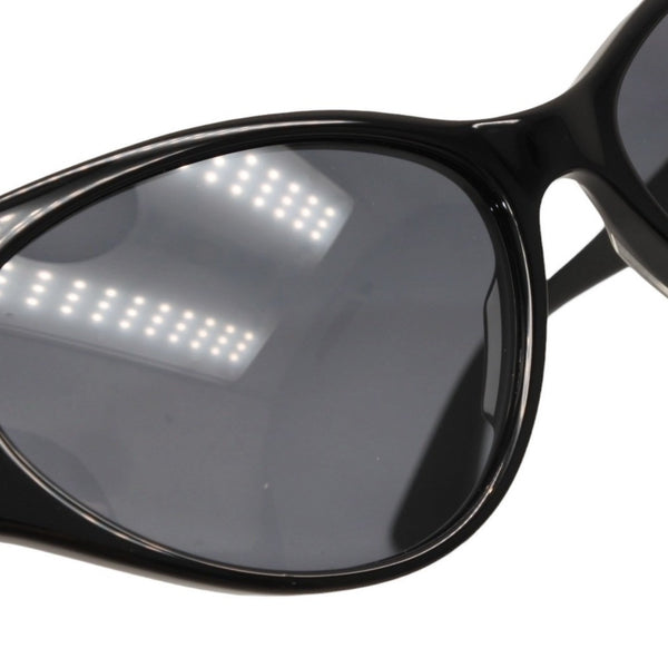 極美品 BOTTEGAVENETA ボッテガヴェネタ サングラス アイウェア BV1002S 001 サイズ55□16-135 サイドロゴ ブラック 中古 4a000610