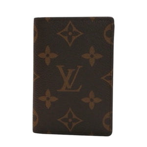 New and unused LOUIS VUITTON Monogram Shadow Organizer Posh Card Case M60502 Black Used 4a000318