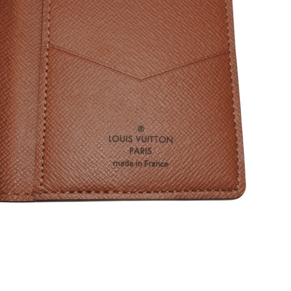 New and unused LOUIS VUITTON Monogram Shadow Organizer Posh Card Case M60502 Black Used 4a000318