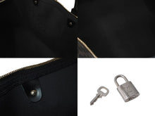 画像をギャラリービューアに読み込む, 極美品 LOUISVUITTON ルイヴィトン キーポルバンドリエール55 ボストンバッグ N41413 ダミエグラフィット キャンバス ブラック 中古 4b000307