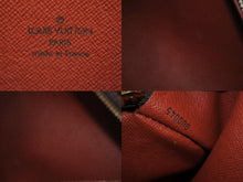 Load image into Gallery viewer, LOUIS VUITTON ルイヴィトン ダミエ エベヌ パピヨンPM ハンドバッグ N51304 筒型 ドラム型 ブラウン ゴールド金具 美品 中古 4b000312