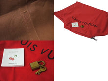 画像をギャラリービューアに読み込む, 新品同様 LOUIS VUITTON ルイヴィトン キーポル45 ボストンバッグ M95011 モノグラムチェリー 村上隆 PVC レザー 中古 4b000316