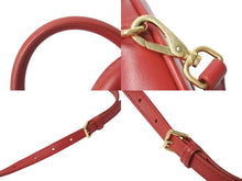 Load image into Gallery viewer, 極美品 MIUMIU ミュウミュウ アルカディア 2wayバッグ ハンドバッグ ショルダーバッグ 5BP085 レザー レッド ゴールド金具 中古 4b000317