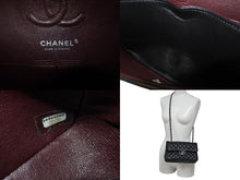 Load image into Gallery viewer, 極美品 CHANEL シャネル チェーンショルダーバッグ マトラッセ23 Wフラップラップ ラムスキン ブラックシルバー 29番台 中古 4b000320