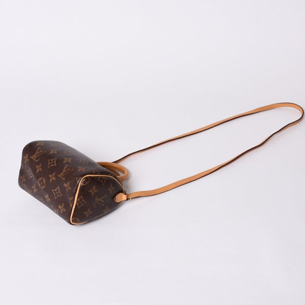 LOUIS VUITTON ルイヴィトン ナノスピーディ 2WAY ショルダーバッグ M61252 モノグラム 美品 中古 4a000423