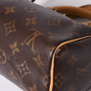 LOUIS VUITTON ルイヴィトン ナノスピーディ 2WAY ショルダーバッグ M61252 モノグラム 美品 中古 4a000423