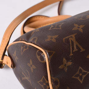 LOUIS VUITTON ルイヴィトン ナノスピーディ 2WAY ショルダーバッグ M61252 モノグラム 美品 中古 4a000423