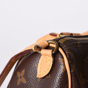 LOUIS VUITTON ルイヴィトン ナノスピーディ 2WAY ショルダーバッグ M61252 モノグラム 美品 中古 4a000423
