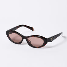 画像をギャラリービューアに読み込む, PRADA プラダ サングラス アイウェア SPR26Z-F 17N-60B サイズ56□15 145 べっ甲カラー ブラウン 美品 中古 4a000321