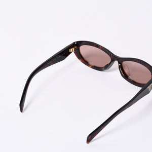 PRADA プラダ サングラス アイウェア SPR26Z-F 17N-60B サイズ56□15 145 べっ甲カラー ブラウン 美品 中古 4a000321
