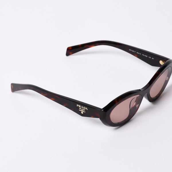 PRADA プラダ サングラス アイウェア SPR26Z-F 17N-60B サイズ56□15 145 べっ甲カラー ブラウン 美品 中古 4a000321
