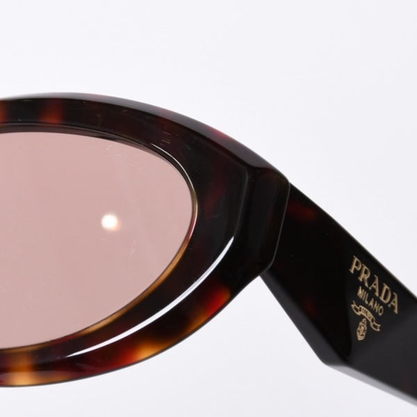PRADA プラダ サングラス アイウェア SPR26Z-F 17N-60B サイズ56□15 145 べっ甲カラー ブラウン 美品 中古 4a000321