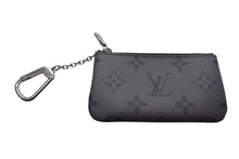 画像をギャラリービューアに読み込む, 極美品 LOUIS VUITTON ルイヴィトン カードキーケース ポシェット クレ モノグラム エクリプス M80905 グレー ブラック 中古 4b000321