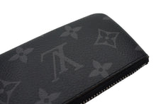 画像をギャラリービューアに読み込む, 極美品 LOUIS VUITTON ルイヴィトン カードキーケース ポシェット クレ モノグラム エクリプス M80905 グレー ブラック 中古 4b000321