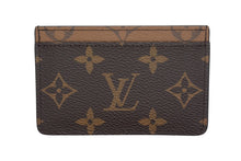 画像をギャラリービューアに読み込む, 新品同様 LouisVuitton ルイヴィトン カードケース モノグラム リバース ポルト カルト サーンプル M69161 ブラウン 中古 4b000323