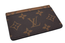 画像をギャラリービューアに読み込む, 新品同様 LouisVuitton ルイヴィトン カードケース モノグラム リバース ポルト カルト サーンプル M69161 ブラウン 中古 4b000323