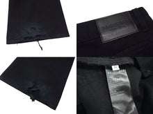 画像をギャラリービューアに読み込む, BALENCIAGA バレンシアガ 24SS GARDEROBE BOOT CUT ワードローブ ブーツカット デニムパンツ 773760 ブラック サイズ34 美品 中古 4b000338