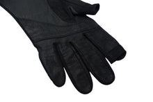 画像をギャラリービューアに読み込む, 新品同様 Rick Owens リックオウエンス 24FW ポータービル ランウェイ レザー グローブ 手袋 ブラック ラムスキン シルク 9 1/2 RR02D6451 中古 4b000340