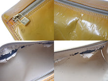 Load image into Gallery viewer, LOUIS VUITTON ルイヴィトン ベッドフォード ハンドバッグ M91006 モノグラムヴェルニ 筒型 ゴールド金具 イエロー 良品 中古 4c003531