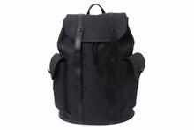 画像をギャラリービューアに読み込む, 極美品 LOUISVUITTON ルイヴィトン クリストファー MM リュックサック M55699 トリヨンレザー ブラック シルバー金具 中古 4b003537
