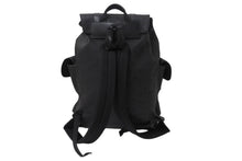 画像をギャラリービューアに読み込む, 極美品 LOUISVUITTON ルイヴィトン クリストファー MM リュックサック M55699 トリヨンレザー ブラック シルバー金具 中古 4b003537