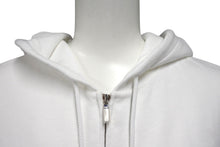 画像をギャラリービューアに読み込む, 新品未使用 CHANEL シャネル カメリア ジップアップパーカー P63299K48933 サイズXS ココマーク スパンコール ホワイト 中古 4b000354