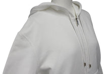 画像をギャラリービューアに読み込む, 新品未使用 CHANEL シャネル カメリア ジップアップパーカー P63299K48933 サイズXS ココマーク スパンコール ホワイト 中古 4b000354