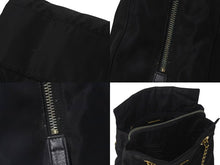 画像をギャラリービューアに読み込む, PRADA プラダ チェーンショルダーバッグ トートバッグ ハンドバッグ トライアングルロゴ B4394 ブラック ゴールド金具 美品 中古 4b000355