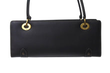 Load image into Gallery viewer, 極美品 Christian Dior クリスチャンディオール カナージュ スモール ハンドバッグ ラムスキン ブラック ゴールド金具 中古 4b000356