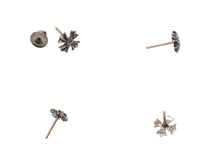 画像をギャラリービューアに読み込む, 極美品 CHROME HEARTS クロムハーツ パヴェダイヤ クロス ピアス シルバー925 14k アクセサリー 0.7g 中古 4b000362