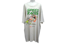 画像をギャラリービューアに読み込む, VINTAGE ヴィンテージ Speed Racer スピードレーサー 半袖Tシャツ サイズXL ホワイト コミック プリント 良品 中古 4b000368