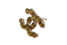 Load image into Gallery viewer, 極美品 CHANEL シャネル ココマーク ピアス 重量約3.8g A14P刻印 メタル レジン ゴールド クリアイエロー 両耳用 中古 4b000383
