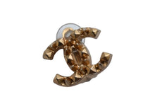 Load image into Gallery viewer, CHANEL シャネル ココマーク イヤリング 重量約7.7g 03P刻印 ゴールド メタル スタッズ ヴィンテージ 両耳用 美品 中古 4b000389