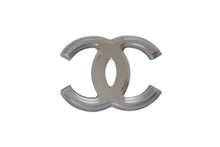 Load image into Gallery viewer, CHANEL シャネル ココマーク ミラーピアス 重量約4.5g 03C シルバー クリア メタル レジン ヴィンテージ 鏡 両耳用 美品 中古 4b000393