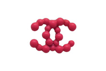 Load image into Gallery viewer, CHANEL シャネル ココマーク ピアス 重量約3.0g 04A刻印 ピンク メタル ヴィンテージ 両耳用 美品 中古 4b000402