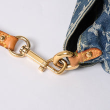 Load image into Gallery viewer, LOUIS VUITTON ルイヴィトン ミニプリーティ ワンショルダーバッグ M95050 モノグラム デニム インディゴブルー 美品 中古 4a000405