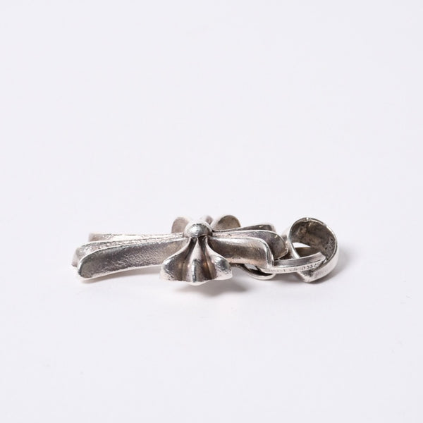CHROME HEARTS CH CRS SML W/BALE Small CH Cross W Bale Pendant Top Charm Weight Approx. 23.9g Good Condition Used 4a000312