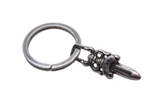 画像をギャラリービューアに読み込む, CHROME HEARTS クロムハーツ ダガー キーリング キーホルダー 重量約10.9g シルバー925 良品 中古 4b000410