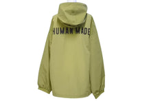 Load image into Gallery viewer, 新品未使用 HUMAN MADE ヒューマンメイド ANORAK PARKA アノラックパーカー HM29JK029 OLIVEDRAB カーキ ナイロン サイズL 中古 4b000413