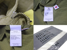 Load image into Gallery viewer, 新品未使用 HUMAN MADE ヒューマンメイド ANORAK PARKA アノラックパーカー HM29JK029 OLIVEDRAB カーキ ナイロン サイズL 中古 4b000413