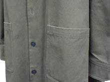 画像をギャラリービューアに読み込む, FENDI フェンディ コート モッズコート ジャケット ヴィンテージ CA03928892 コットン カーキ イタリア製 サイズ50 美品 中古 4b000416