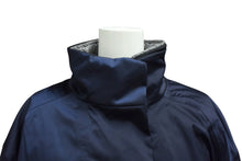 Load image into Gallery viewer, 新品未使用 CHANEL シャネル ナイロン ダウン ジャケット P57416V43354 サイズ38 リバーシブル ココマーク ネイビー グレー 中古 4b000419