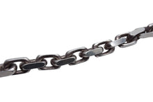 画像をギャラリービューアに読み込む, TIFFANY&amp;Co. ティファニー メイカーズ ワイドチェーン ブレスレット ラージ 重量約54.9g 全長約22cm 18KYG シルバー925 美品 中古 4b000423