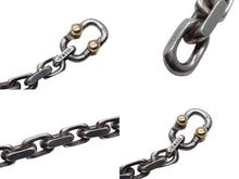 画像をギャラリービューアに読み込む, TIFFANY&amp;Co. ティファニー メイカーズ ワイドチェーン ブレスレット ラージ 重量約54.9g 全長約22cm 18KYG シルバー925 美品 中古 4b000423