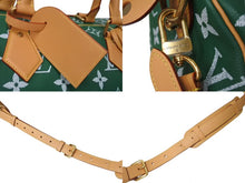 画像をギャラリービューアに読み込む, 新品同様 LOUIS VUITTON ルイヴィトン モノグラム スピーディ P9 バンドリエール 50 M46991 ヴェール カーフレザー グリーン 中古 4b000428
