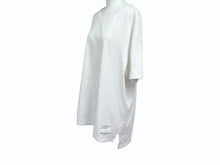 画像をギャラリービューアに読み込む, THOM BROWNE トムブラウン 半袖Tシャツ 無地 JAPAN製 コットン ホワイト サイズ4 美品 中古 4b004413