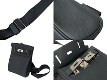 画像をギャラリービューアに読み込む, 新品未使用 エルメス HERMES アッカドPM W刻印 ワンショルダーバッグ グリミスティ トゴ 新型 シルバー金具 中古 4b000447