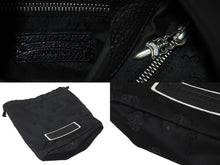 画像をギャラリービューアに読み込む, 極美品 CHROME HEARTS クロムハーツ VIV ダガー ワンショルダーバッグ スクロールロゴ シルバー925 レザー ブラック 中古 4b000450